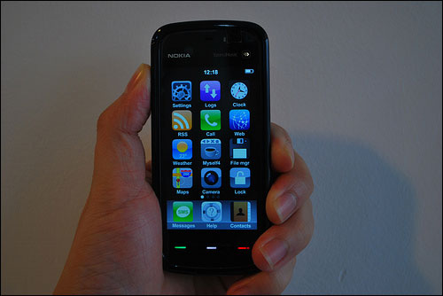 諾基亞5800XM 88元軟件改造，體驗(yàn)iPhone式智能交互